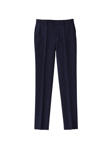 Pantaloni eleganti Hugo Boss albastri