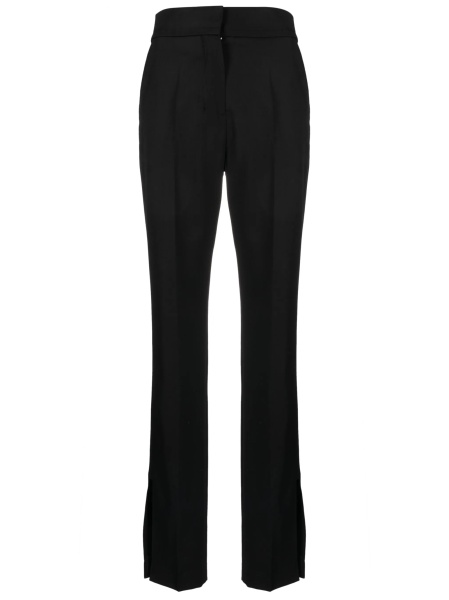 Pantaloni eleganti JACQUEMUS negri din lana