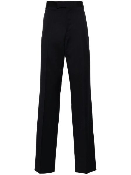Pantaloni eleganti Vivienne Westwood albastri din lana