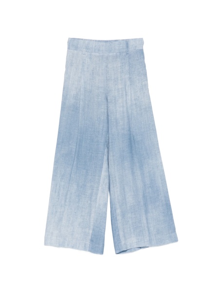 Pantaloni Ermanno Scervino Kids albastri