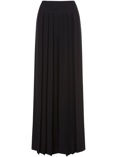 Pantaloni evazati Alberta Ferretti negri