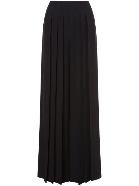 Pantaloni evazati Alberta Ferretti negri