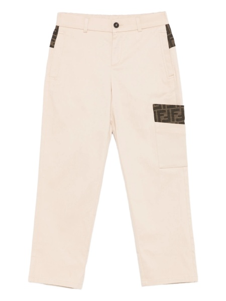 Pantaloni Fendi neutri