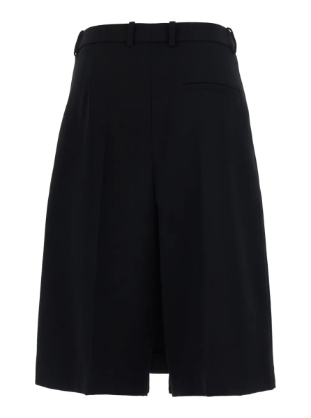 Pantaloni FOLDED MIDI SKORT IN STARCY WOOL TWILL