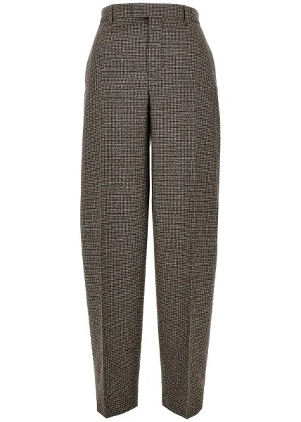 Pantaloni Houndstooth Balloon Cut pants