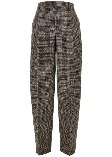 Pantaloni Houndstooth Balloon Cut pants