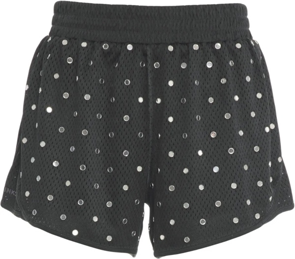 Pantaloni Mesh shorts with appliqués 'Esperia'
