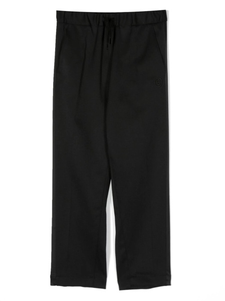 Pantaloni MM6 Maison Margiela negri
