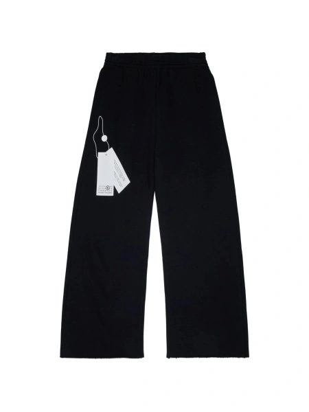 Pantaloni MM6 Maison Margiela negri