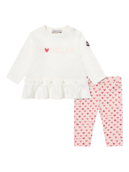 Pantaloni Moncler roz
