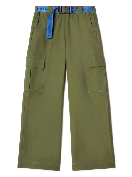 Pantaloni Off-White verzi