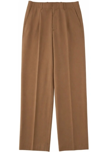 Pantaloni Pantalone Sartoriale Con Pieghe