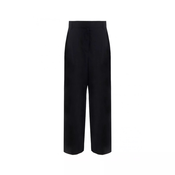 Pantaloni Salvatore Ferragamo Silk And Linen Pants