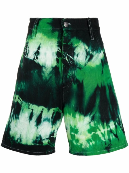 Pantaloni scurti AMI Paris verzi