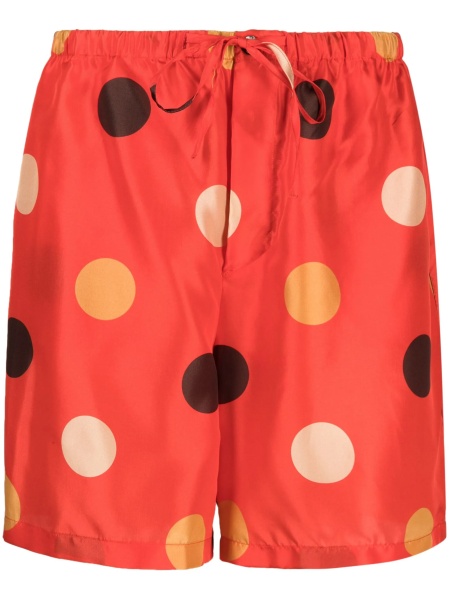 Pantaloni scurti Aspesi rosii