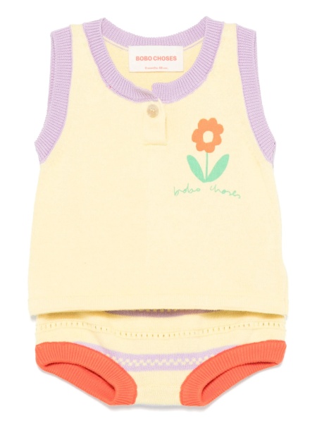 Pantaloni scurti Bobo Choses galbeni