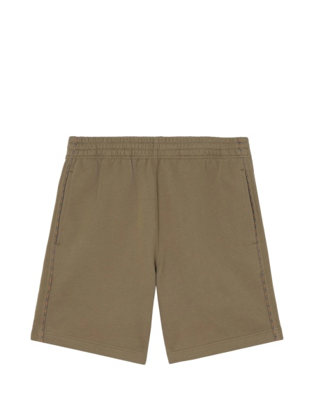 Pantaloni scurti Burberry maro din bumbac