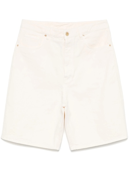 Pantaloni scurti DRÔLE DE MONSIEUR neutri din bumbac