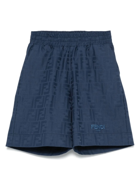 Pantaloni scurti Fendi albastri