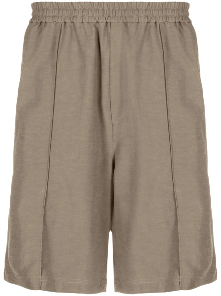 Pantaloni scurti HELMUT LANG verzi din bumbac si in
