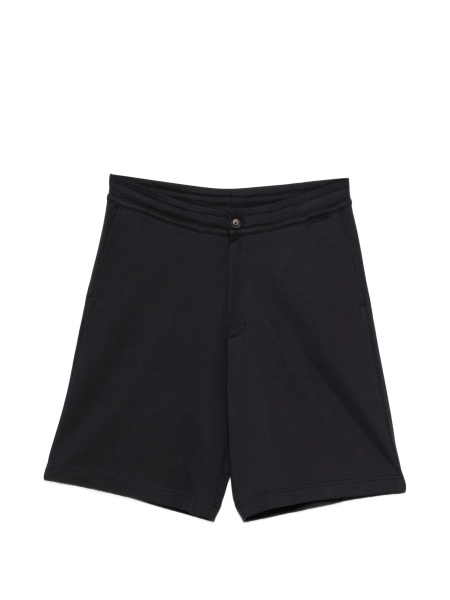 Pantaloni scurti Herno albastri din bumbac