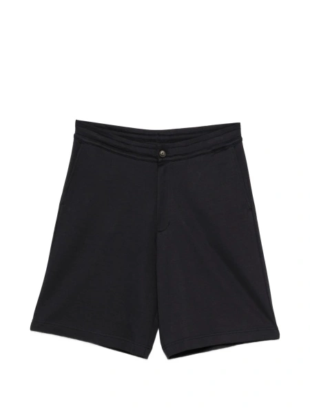 Pantaloni scurti Herno albastri din bumbac