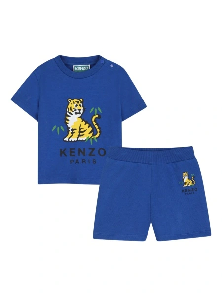 Pantaloni scurti Kenzo albastri