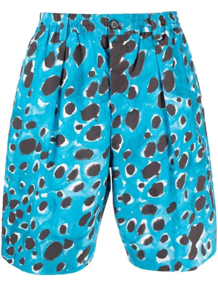 Pantaloni scurti Marni albastri