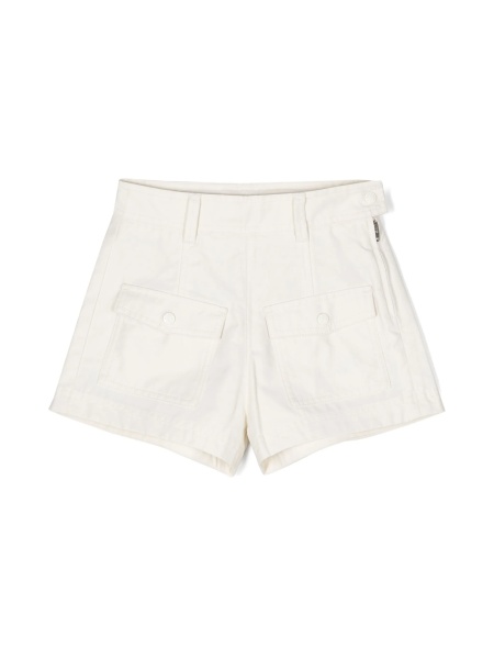Pantaloni scurti Moncler albi