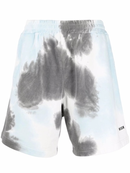 Pantaloni scurti MSGM albastri
