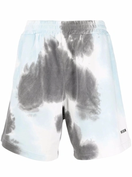 Pantaloni scurti MSGM albastri
