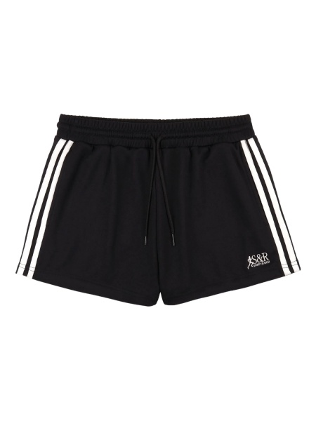 Pantaloni scurti SPORTY & RICH negri