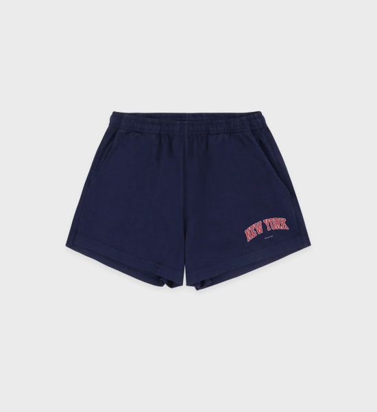 Pantaloni SPORTY&RICH SHORT SH037606304BL106 DARK NAVY