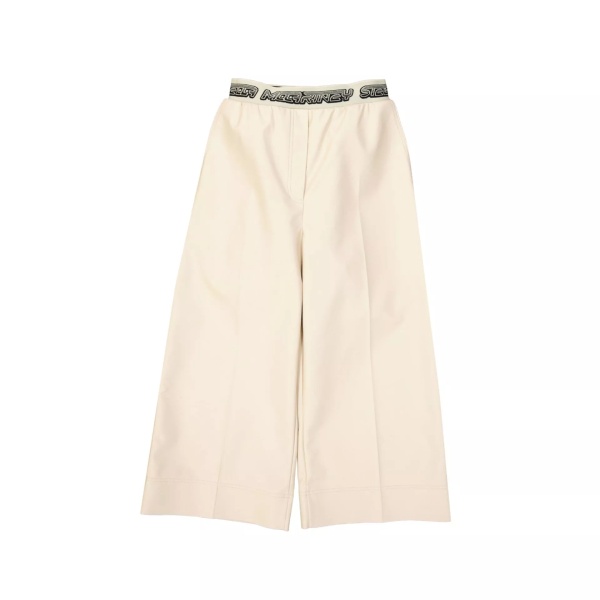 Pantaloni Stella Mccartney Cropped Logo Pants