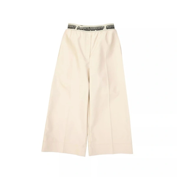 Pantaloni Stella Mccartney Cropped Logo Pants