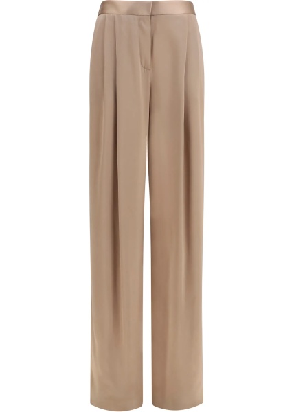 Pantaloni Straight silk Pants