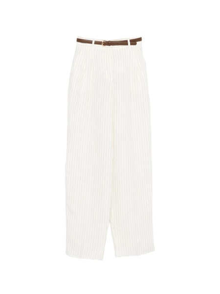 Pantaloni talie inalta MaxMara Studio neutri