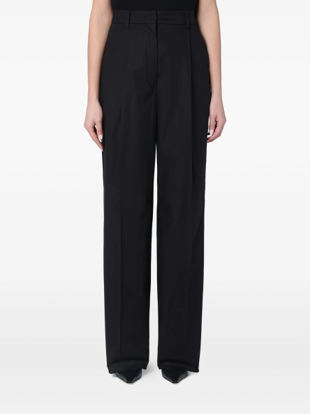 Pantaloni talie inalta Thelatest negri