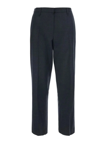 Pantaloni TELA gri din lana 'Finn'