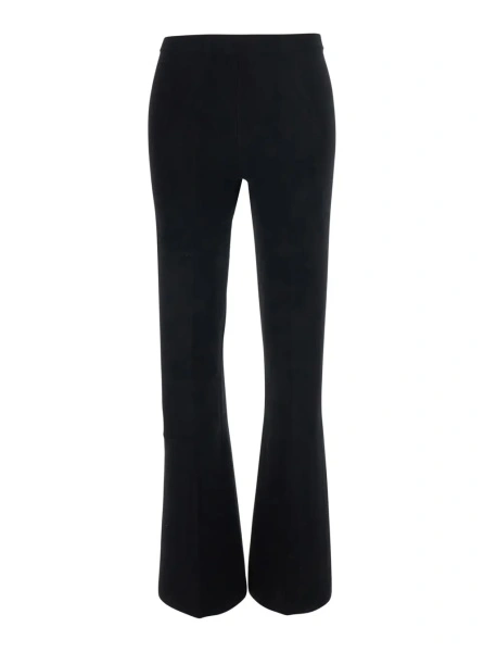 Pantaloni TWINSET negri din vascoza