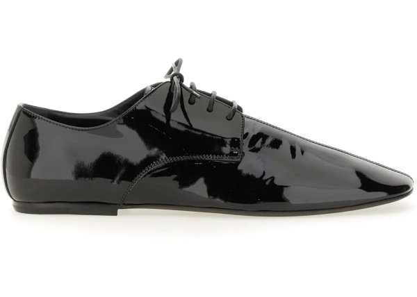 Pantofi Shiny Leather Lace-Up Shoe