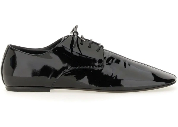Pantofi Shiny Leather Lace-Up Shoe