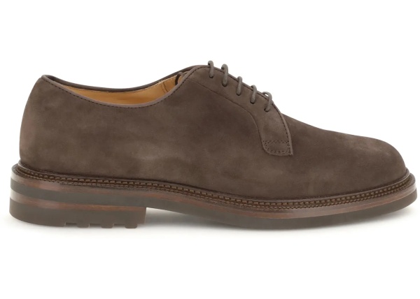 Pantofi Suede Lace-Up Shoes
