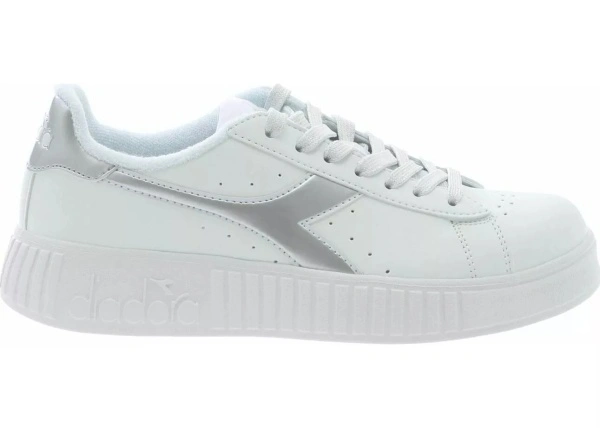 Pantofi White And Silver Game P Stem Sneakers*