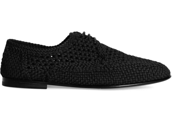 Pantofi Woven Fabric "Derby" Shoe*