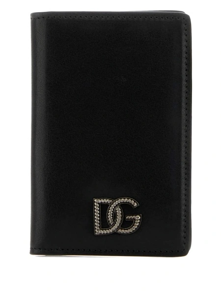 Portofel Dolce & Gabbana negru din piele