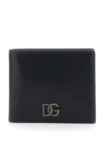 Portofel Dolce & Gabbana negru din piele