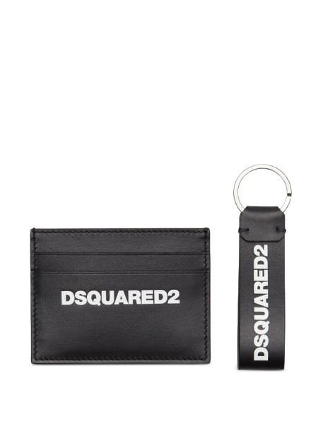 Portofel DSQUARED2 negru din piele