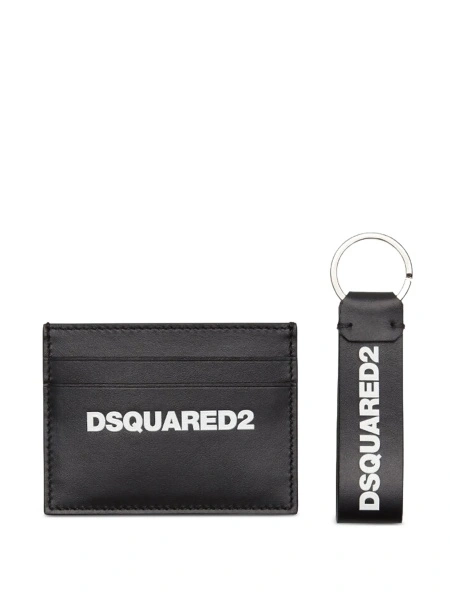 Portofel DSQUARED2 negru din piele