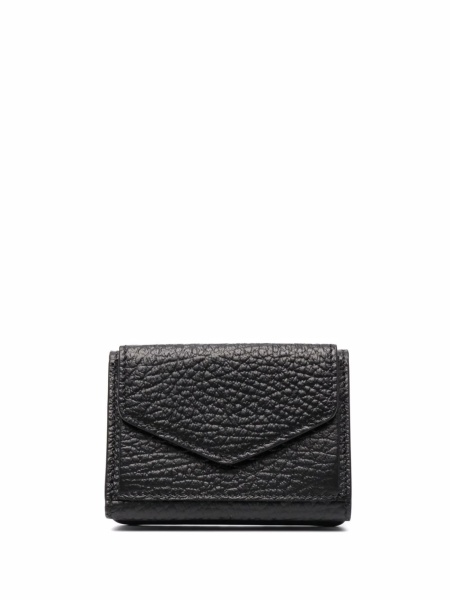 Portofel Maison Margiela negru din piele
